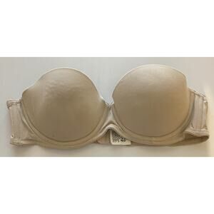 Calvin Klein Women's Ck Push Up Strapless Bra Nude Size 34B No Straps